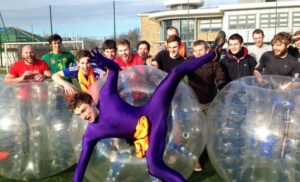 Enjoy The Zorb Football in Liverpool Right Now