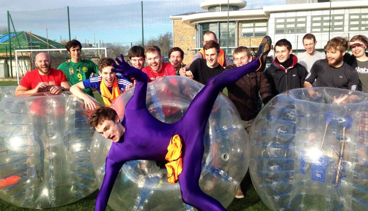 Enjoy The Zorb Football in Liverpool Right Now