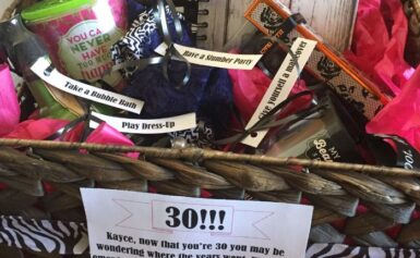 The Best 30th Birthday Hampers