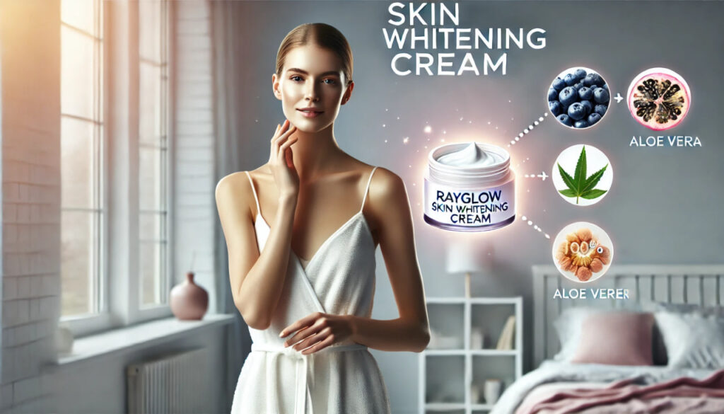 Light up your face with a brightening cream made for smooth texture and even skin tone Skin whitening cream