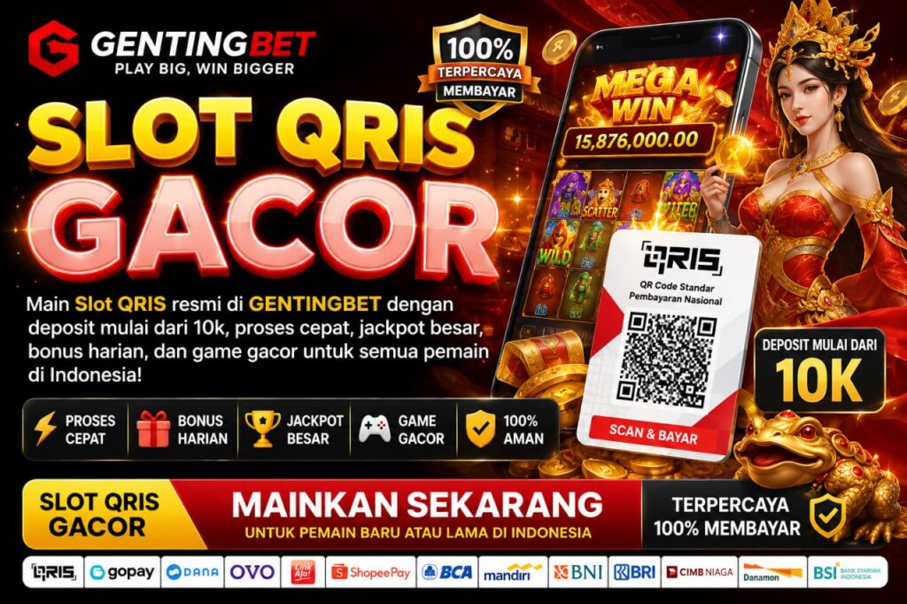 Enjoy Official Slot Qris Gacor Games at GENTINGBET with Fast Withdrawals, Big Wins, and Trusted Online Entertainment slot qris gacor