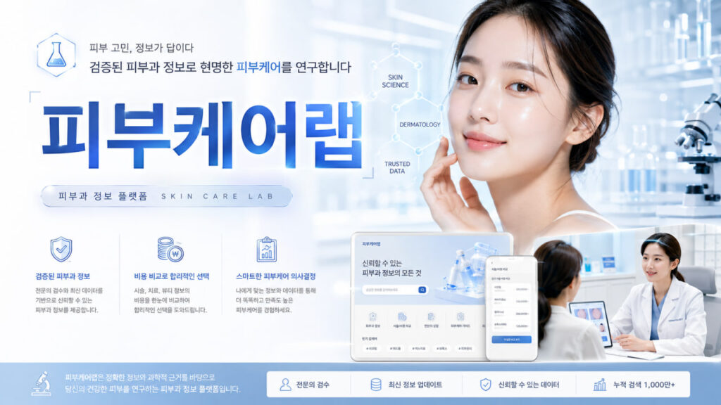 피부과 시술 비용